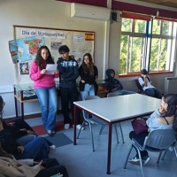 Celebração do Día de la Hispanidad.