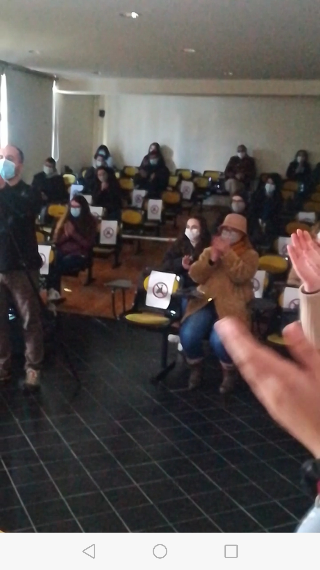 Plateia CCC equipa de reportagem