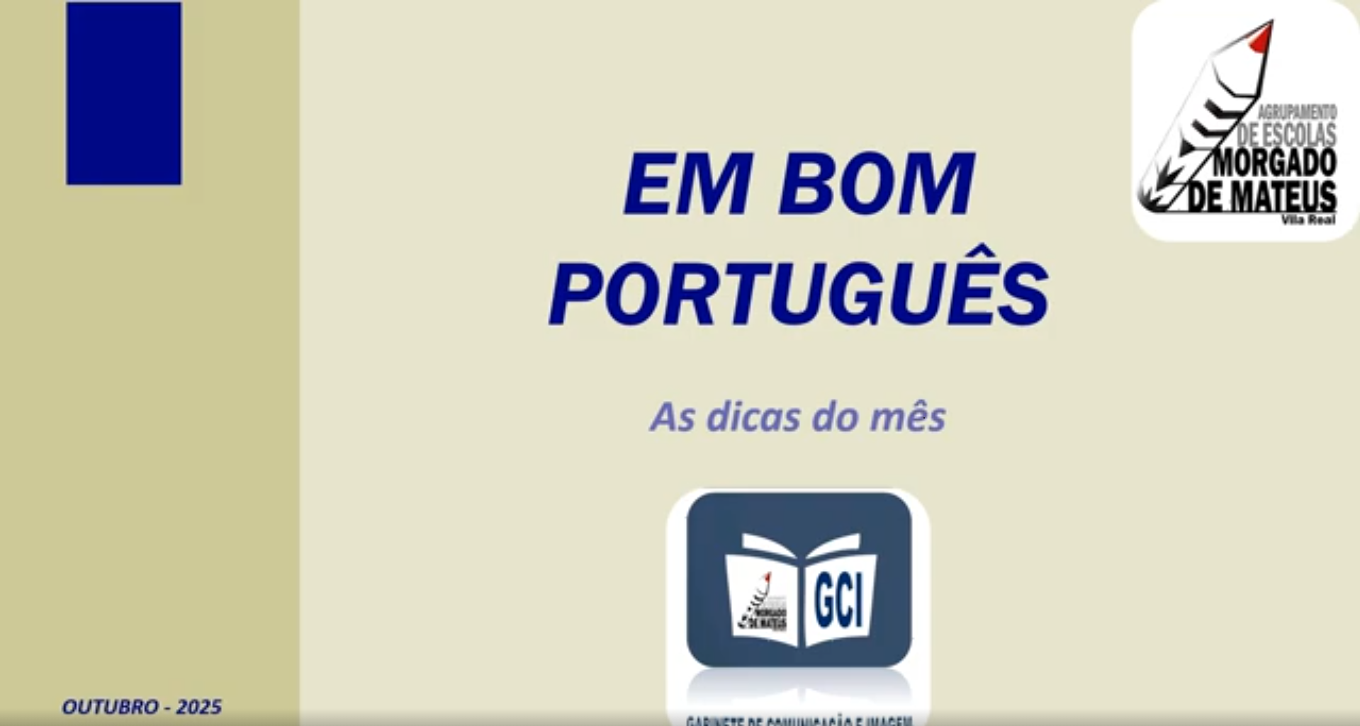 GCI - Dicas OUTUBRO 25