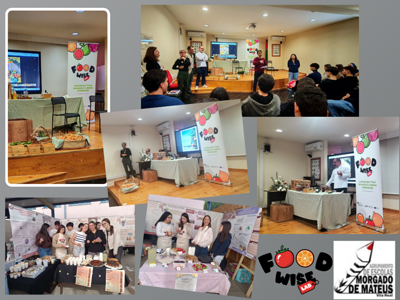 Projeto FOODWISELab dedicado à promoção da literacia alimentar. 